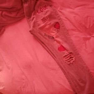 Generation Love Red Straight Jeans